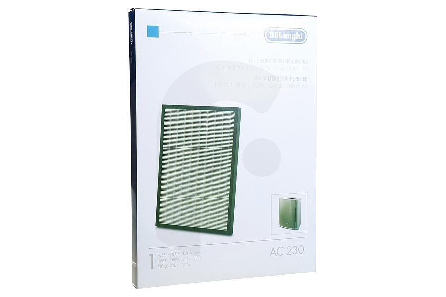 DeLonghi Purificatore d'aria DeLonghi Filtro EPA E12 con Carbone attivo 5513710021