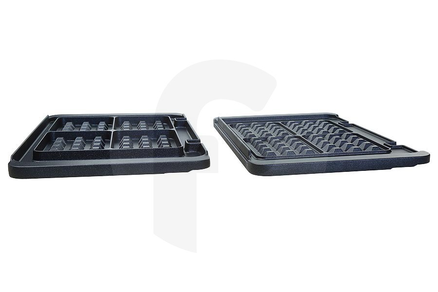 DeLonghi Grillgerät DeLonghi Waffeleisen (Waffelplatten) inkl. Dosierbecher 5517910011