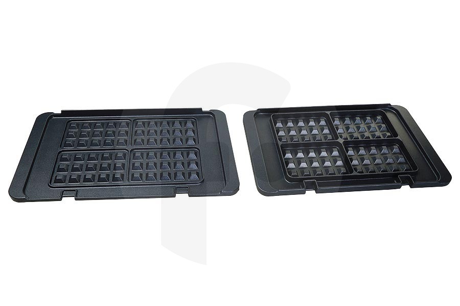 DeLonghi Dispositivo a griglia DeLonghi piastre per waffle incl. misurino dosatore 5517910011 adatto a tra cui CGH1020D, CGH1030D