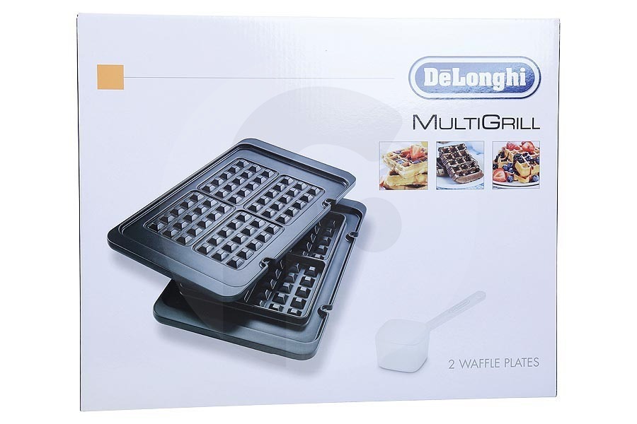 DeLonghi Grillgerät DeLonghi Waffeleisen (Waffelplatten) inkl. Dosierbecher 5517910011