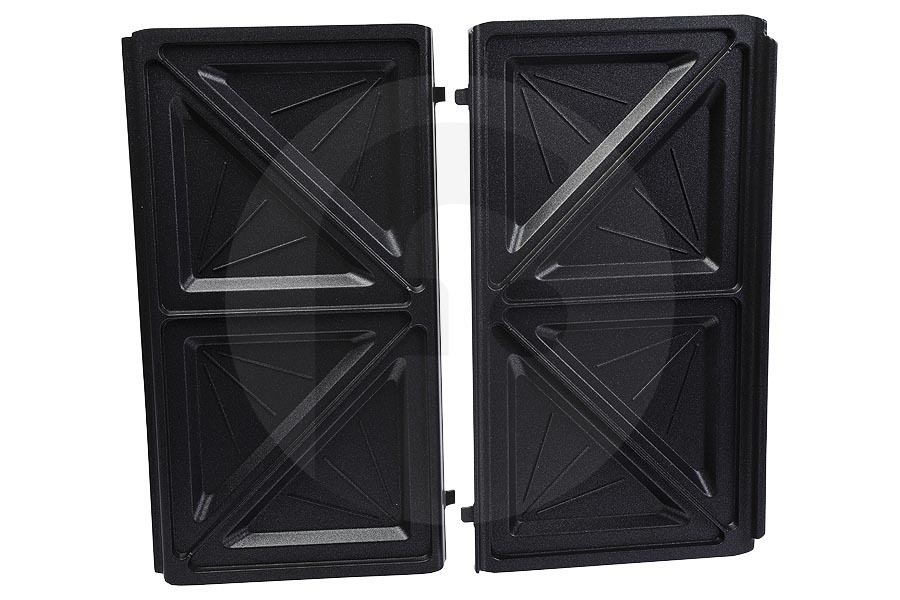 DeLonghi Dispositivo a griglia DeLonghi piastre per sandwich con rivestimento antiaderente per grill 5523110011, DLSK154