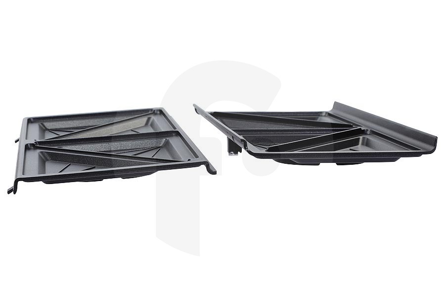 DeLonghi Dispositivo a griglia DeLonghi piastre per sandwich con rivestimento antiaderente per grill 5523110011, DLSK154