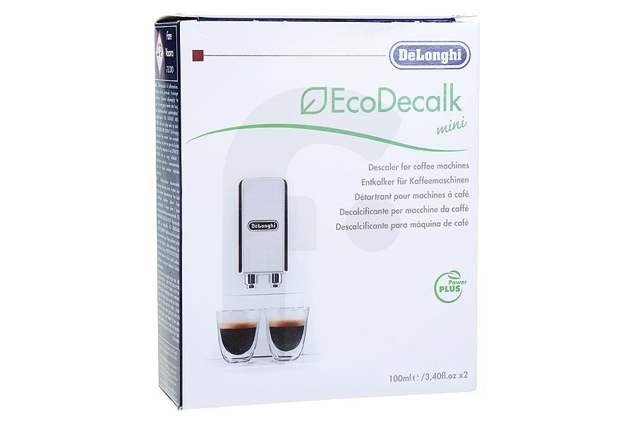 Tassimo Macchina del caffè Decalcificante DeLonghi EcoDecalk Mini per macchina da caffè DLSC003, 5513296011