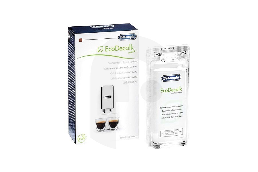 DeLonghi Cafetera DeLonghi líquido descalcificador (antical) cafetera 5513295981, DLSC101 apto para entre otros Set, 1x 100ml