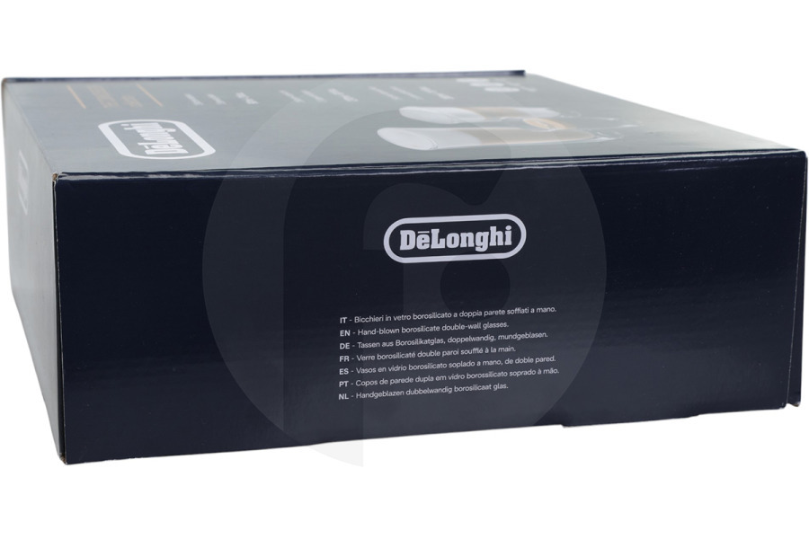 DeLonghi Macchina del caffè DeLonghi bicchieri a doppia parete collezione Fancy set 6 pz. macchina del caffe 5513284451, DLSC302