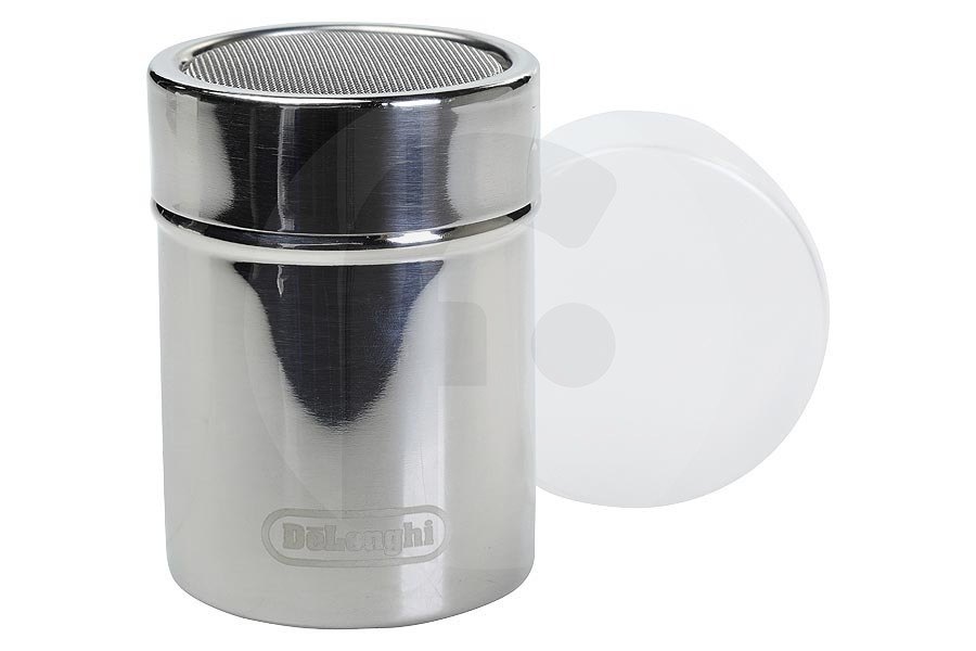 DeLonghi Cafetera DeLonghi espolvoreador de cacao de acero inoxidable cafetera 5532125400 apto para entre otros Decoracion de cafe
