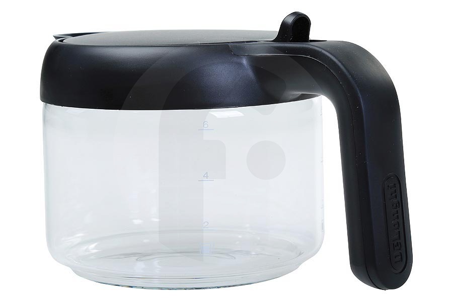 DeLonghi Macchina del caffè DeLonghi caffettiera (caraffa in vetro) incl. coperchio nera macchina del caffè 5513282751