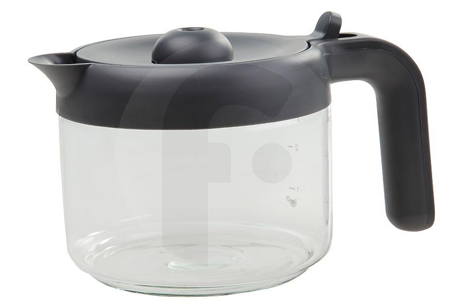 DeLonghi Cafetera Jarra de Cafetera (3/6 tazas -gris-) máquina de café KW711539 apto para entre otros CM020, CM021, CM024