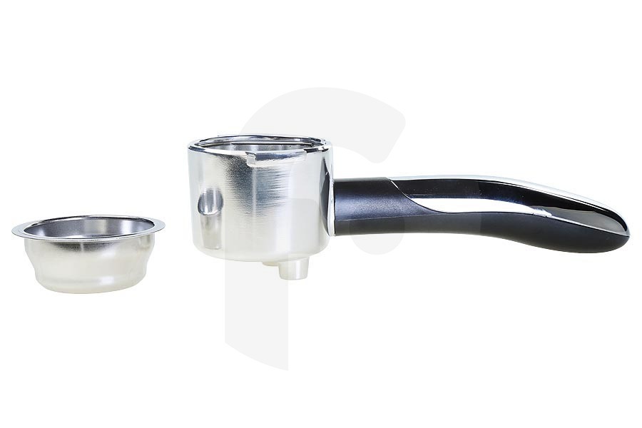 DeLonghi Macchina del caffè DeLonghi portafiltro (porta cialda, porta setaccio, imbuto caffè) con manico macchina del caffè 5513200349