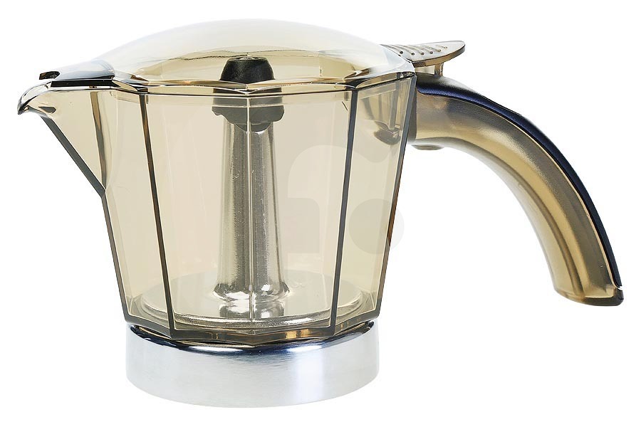 DeLonghi Delonghi jarra para café (6 tazas) plástico incl. tapa máquina de café 7313285579 apto para entre otros EMK6, EMKE63