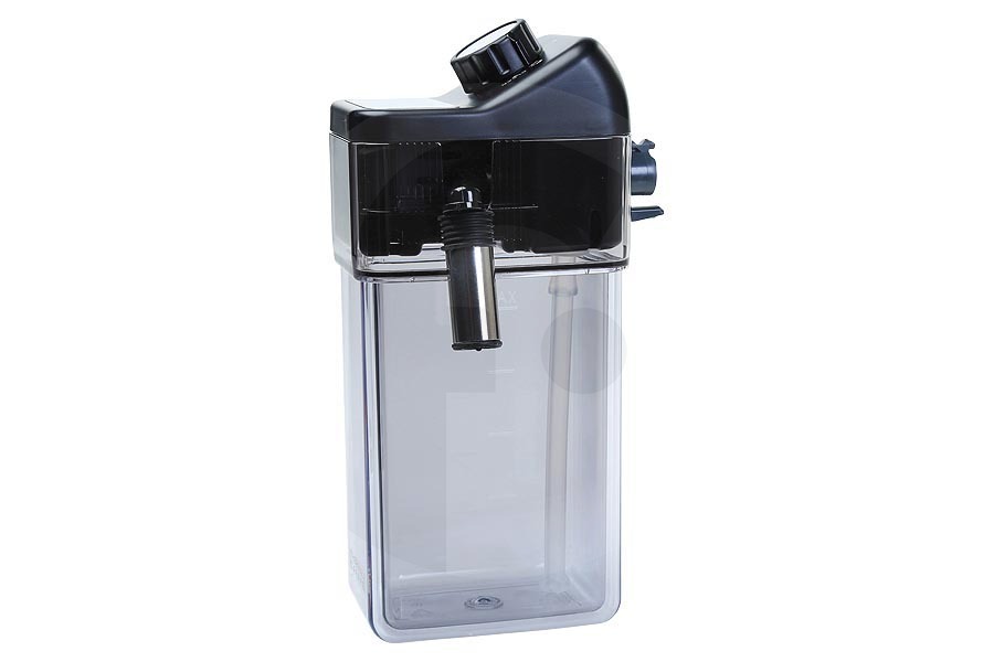DeLonghi Cafetera DeLonghi recipiente de leche (jarra de leche, contenedor de leche) completo incl. tapa cafetera 5513282281, DLSC018 apto para entre otros ECAM370
