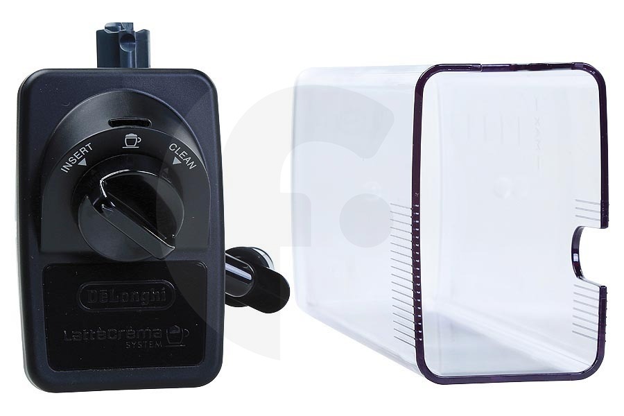 DeLonghi Macchina del caffè DeLonghi LatteCrema serbatoio del latte (lattiera, contenitore latte) completo macchina del caffè 5513297821, DLSC015