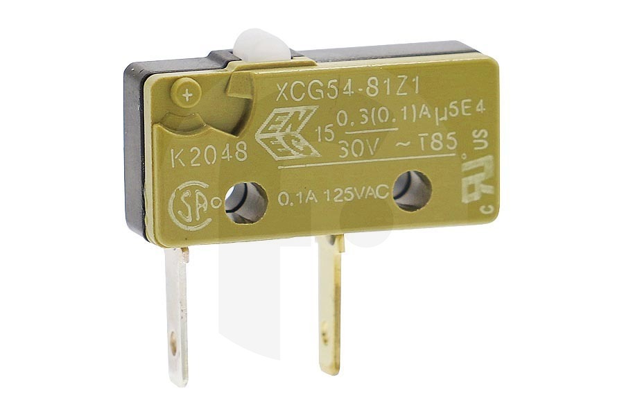 DeLonghi Cafetera Interruptor DeLonghi (microinterruptor) 0,1A 125V 90°C cafetera AS13200177 apto para entre otros EAM3000B, EC820B