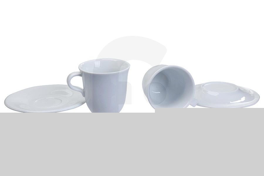 DeLonghi Macchina del caffè DeLonghi tazze da cappuccino in porcellana incl. piattino 2 pezzi fatte a mano macchina da caffè 5513283731