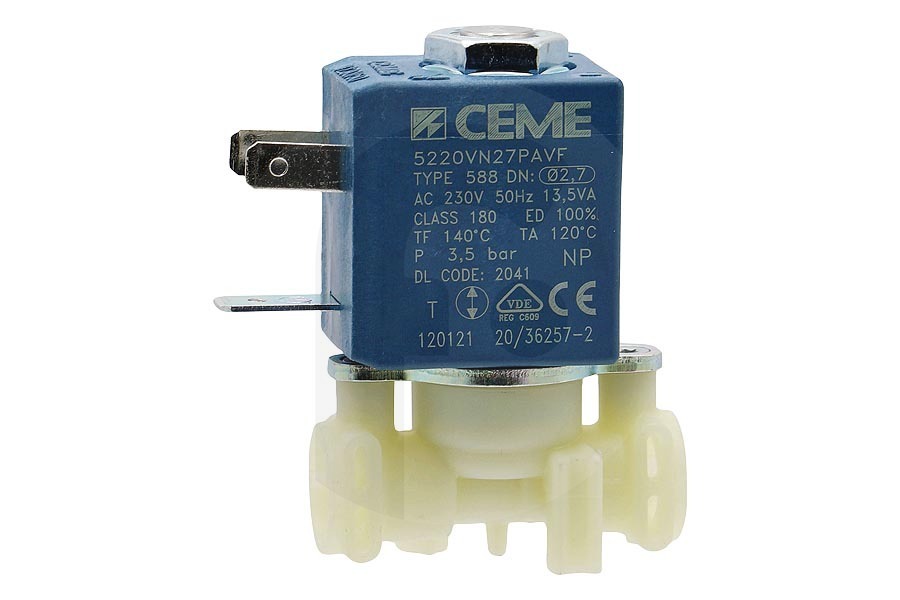 DeLonghi Cafetera Válvula 5213222041 Cafetera apto para entre otros ECAM55055W, ECAM37095T