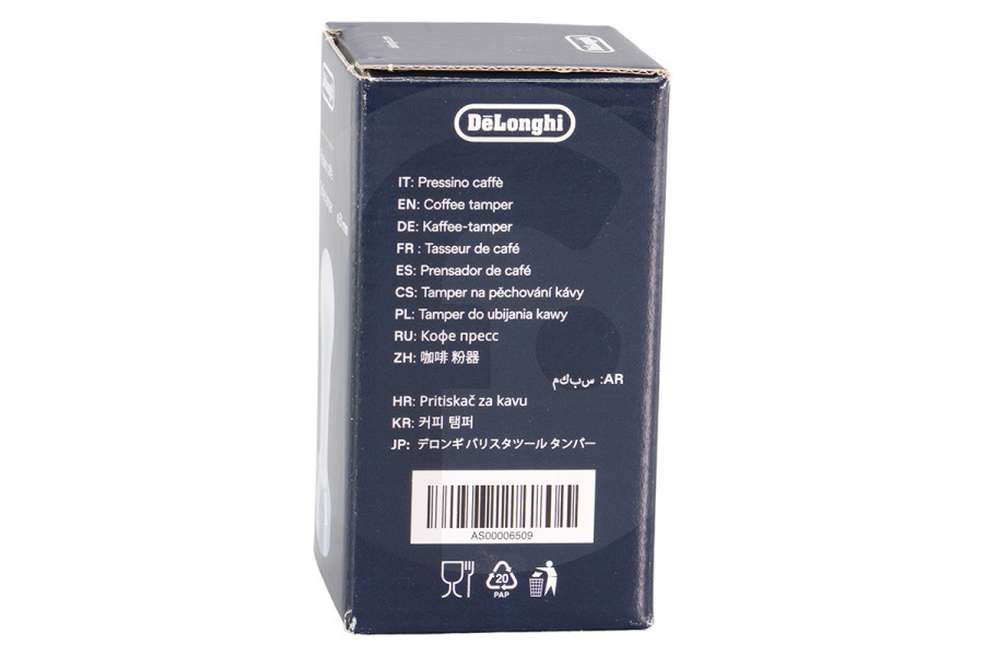 DeLonghi Macchina del caffè DeLonghi DLSC079 Pressa per caffè bianca AS00006509 Caffettiera