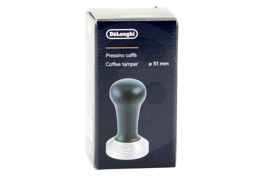 DeLonghi Macchina del caffè DeLonghi pressino per caffè (tamper, pressa) ø 51mm nero macchina da caffè AS00006518