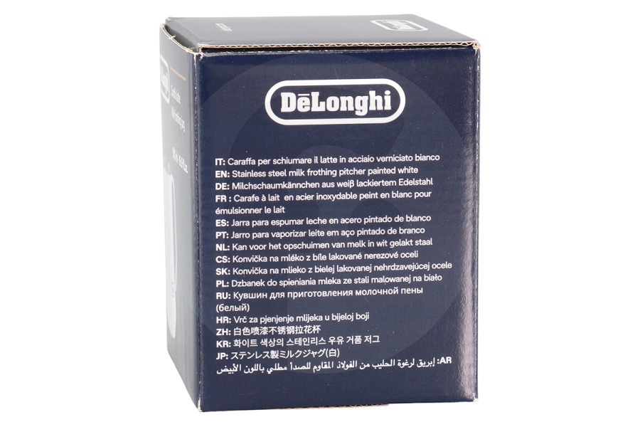 DeLonghi Cafetera DeLonghi DLSC081 Jarra para espumar leche Blanco 500ml AS00006519 Cafetera