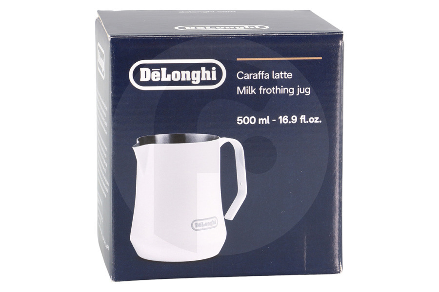 DeLonghi Cafetera DeLonghi DLSC081 Jarra para espumar leche Blanco 500ml AS00006519 Cafetera