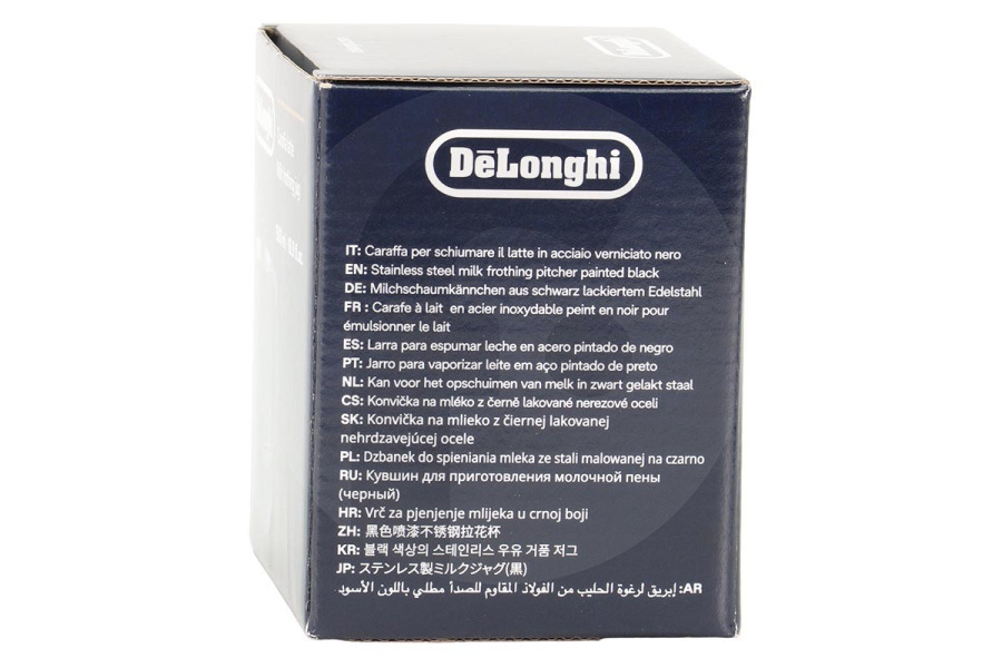 DeLonghi Macchina del caffè DeLonghi DLSC082 Montalatte Brocca Nera 500ml Caffettiera
