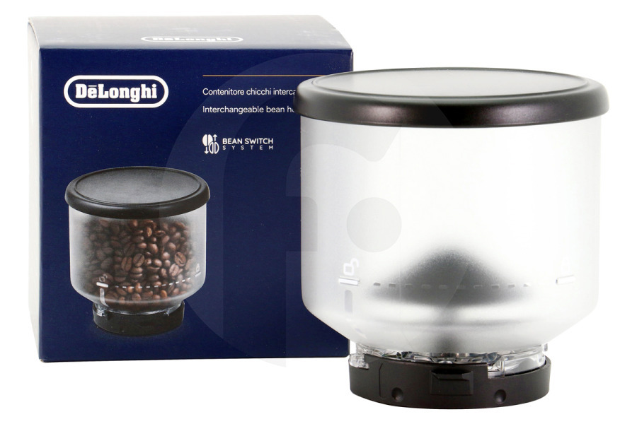 DeLonghi AS00006310 Cafetera Cafetera DeLonghi DLSC403 Contenedor De Granos Intercambiable apto para entre otros EXAM440.35, EXAM440.55, FEB44.35, FEB44.55, R3, R5