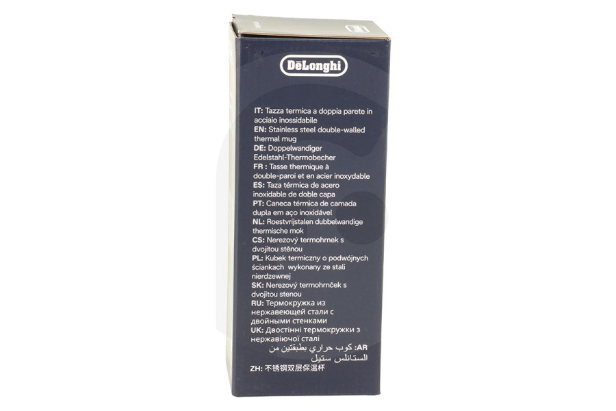 DeLonghi Cafetera DeLonghi Travel mug taza de viaje (vaso de viaje) de doble pared acero inoxidable 705ml cafetera AS00006840