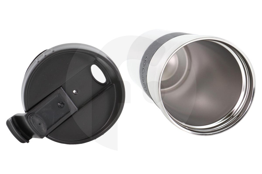DeLonghi Cafetera DeLonghi Travel mug taza de viaje (vaso de viaje) de doble pared acero inoxidable 705ml cafetera AS00006840