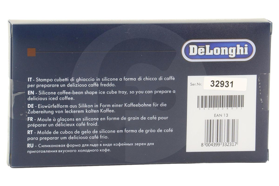 DeLonghi Macchina del caffè DeLonghi DLSC053 Vaschetta per cubetti di ghiaccio 5513228071 Caffettiera