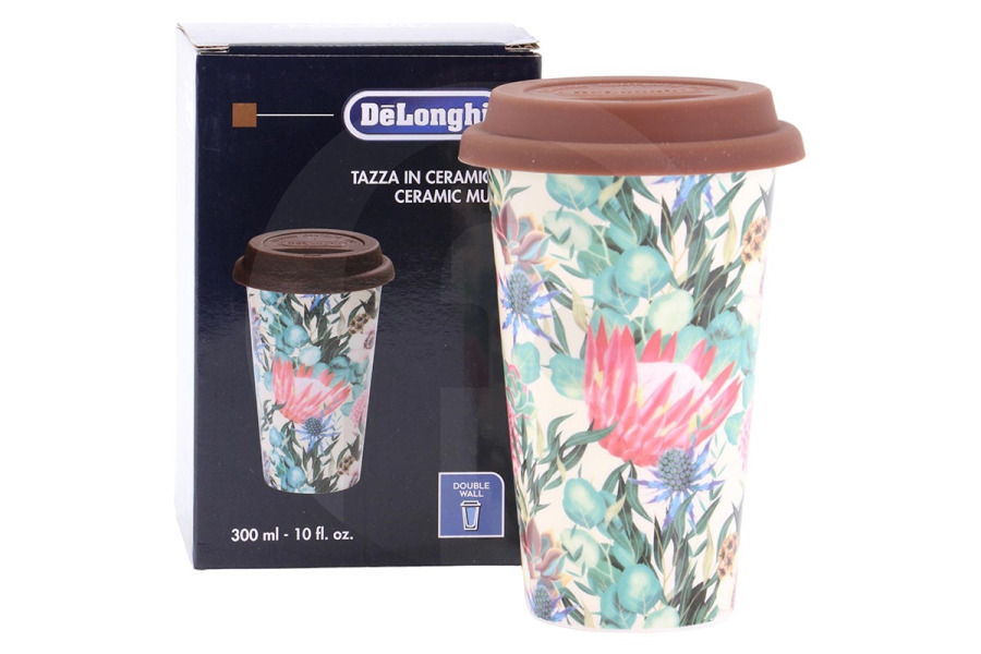 DeLonghi Cafetera DeLonghi DLSC065 Taza termo 5513284491 Cafetera apto para entre otros Flores, 300ml