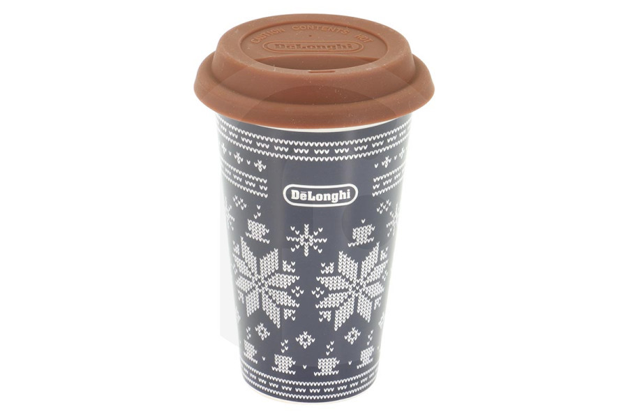 DeLonghi Cafetera DeLonghi vaso térmico (taza de cerámica, taza de viaje) de doble pared cafetera AS00004914
