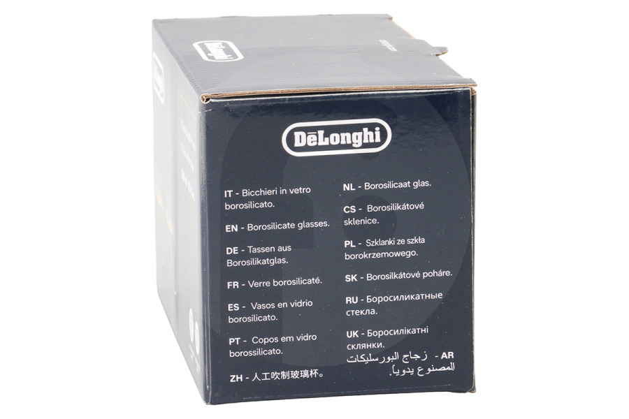 DeLonghi Cafetera DeLonghi DLSC320 Juego de vasos de café AS00001755 Cafetera