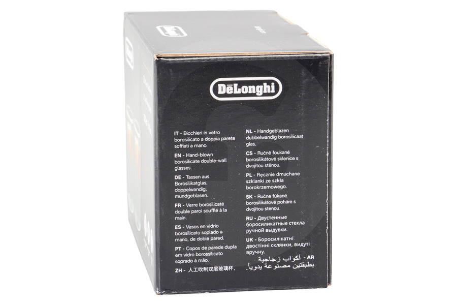 DeLonghi Cafetera DeLonghi vasos para cold brew de doble pared 220ml 2 unidades cafetera AS00004171