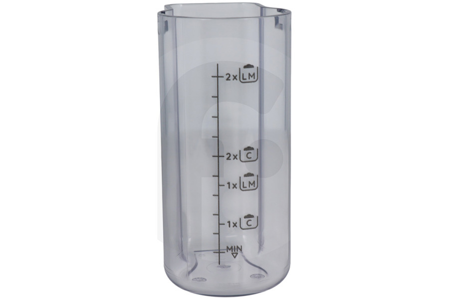 DeLonghi Macchina del caffè DeLonghi serbatoio latte (caraffa latte, contenitore latte) escl. coperchio macchina da caffè AS00009825 adatto a tra cui ECAM290.81, ECAM293.81, ECAM290.61