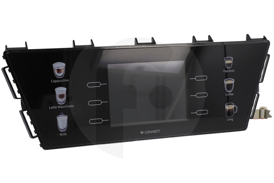 DeLonghi Cafetera DeLonghi panel de control incl. placa cafetera 7313263861 apto para entre otros PrimaDonna Class Evo ECAM550.65 vatios, ECAM550.65.SB