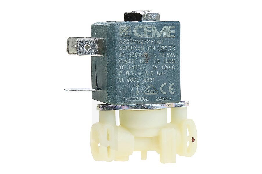 Elba for pioneer h. Cafetera Válvula magnética con 2 salidas (Válvula solenoide) máquina de café 5213218321 apto para entre otros ESAM4500, ECAM26455
