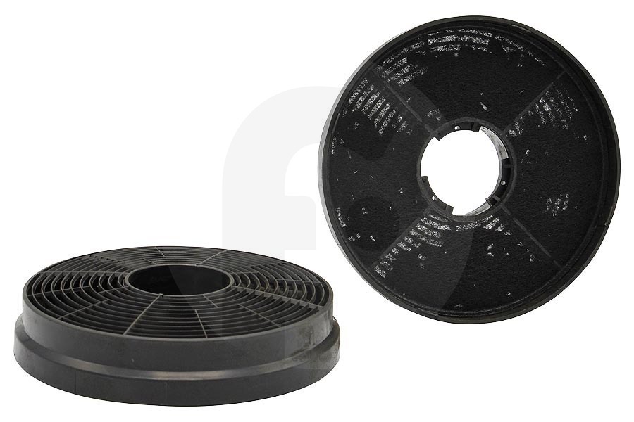 Candy Dunstabzugshaube Kohlefilter (Fettfilter) ø 106mm 2 Stück KFC6961 für u.a. Candy Dunstabzugshaube 35602288