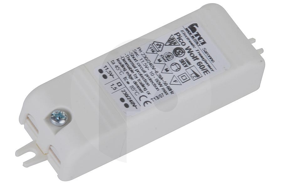 Candy Cappa aspirante Trasformatore (Pico Wolf 60E) cappa aspirante 49019618 adatto a tra cui HCF93M