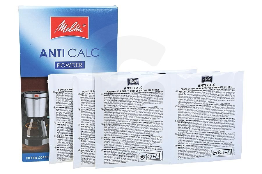 Miele Macchina del caffè Melitta polvere anticalcare (6x20gr) macchina del caffè 6552749