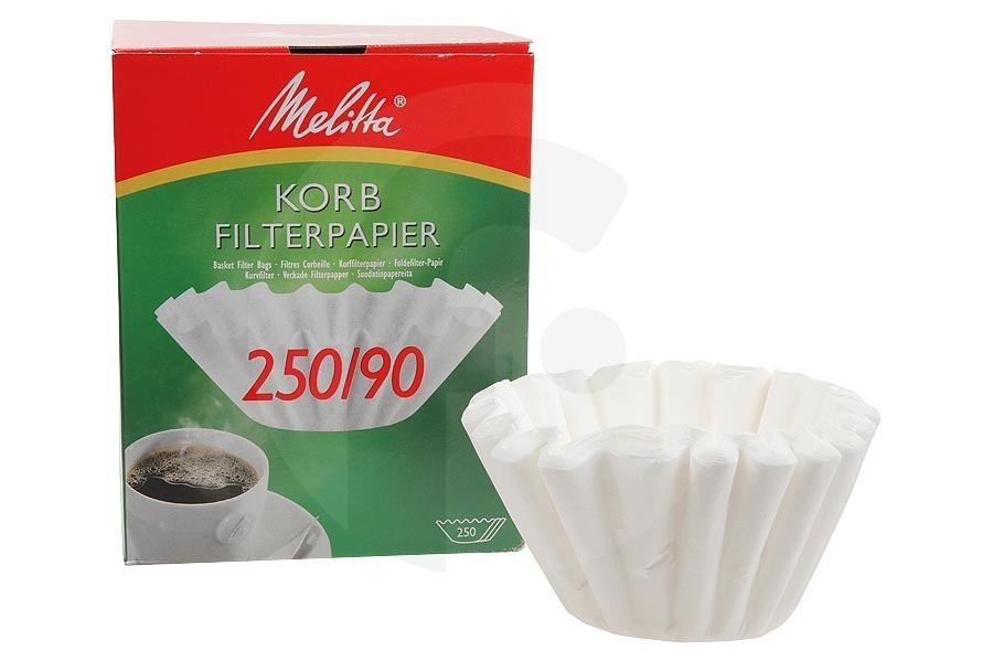 Melitta Cafetera Filtro (filtro p. cesta café 250mm) cafeteras 5900459 cafeteras 5900459