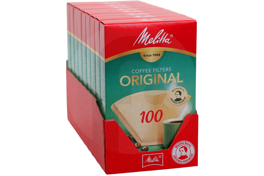 Melitta Macchina del caffè Melitta filtri originali marroni (nr, 100 – 40 pz) macchina del caffè 6627300