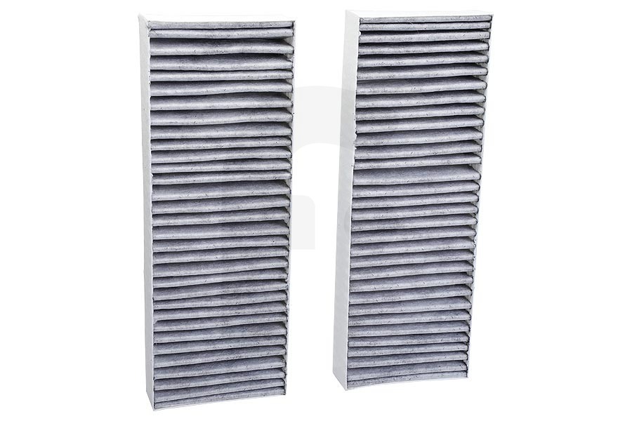 Alternatief Cappa aspirante Filtro a carbone (filtro antigrasso) con funzione antiodore di pesce 2 pezzi per aspirazione piano cottura Bora BAKFS, CP0032