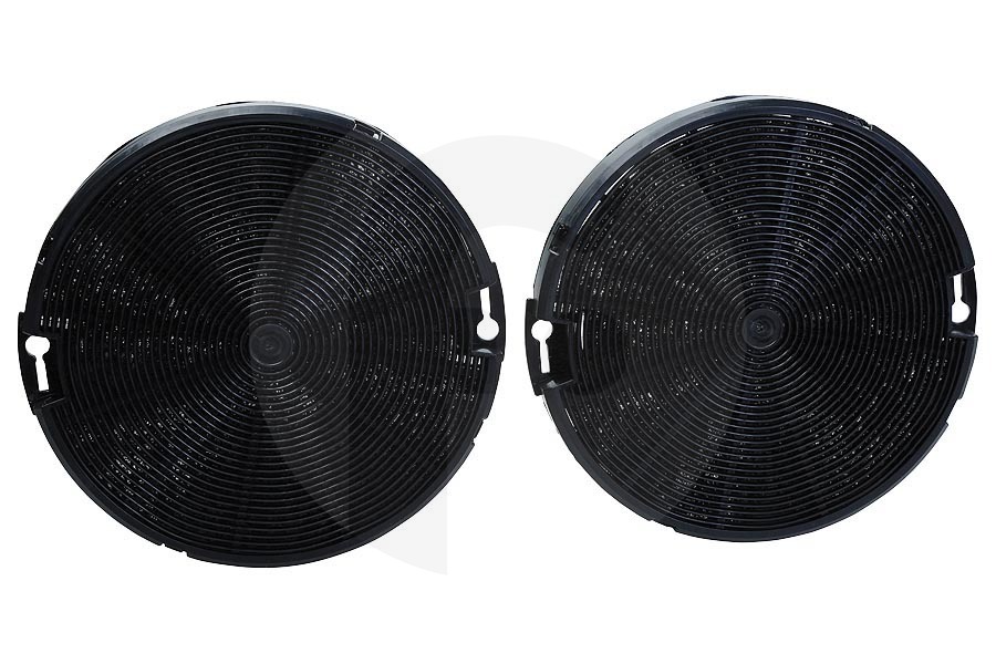 Juno-electrolux C00894128 Beko filtro de carbón (filtro de carbón activado) redondo 2 piezas campana extractora 9197059543 apto para entre otros CTB9407X, CTB9250X, CTB6407X