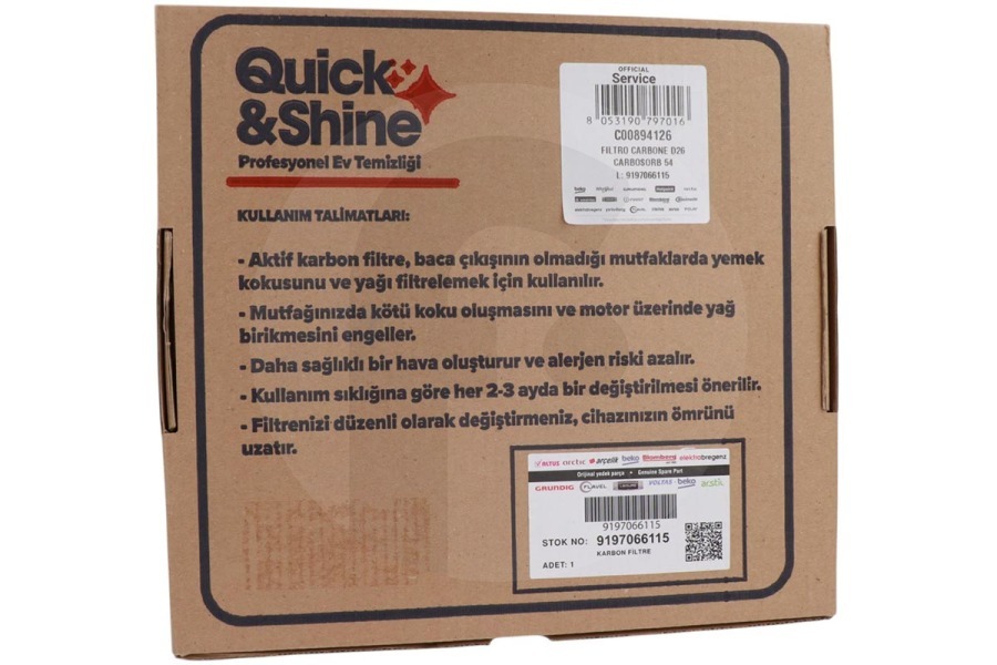 Beko  Beko filtro per cappa aspirante C00894126