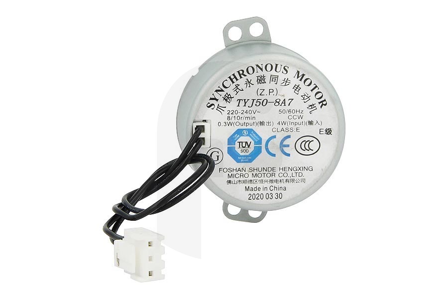 Grundig Beko abrepuerta con motor 220-240V (combi) microondas combinado 9178003584 apto para entre otros MCB25433X, MGB25333BG, MCB25433BG
