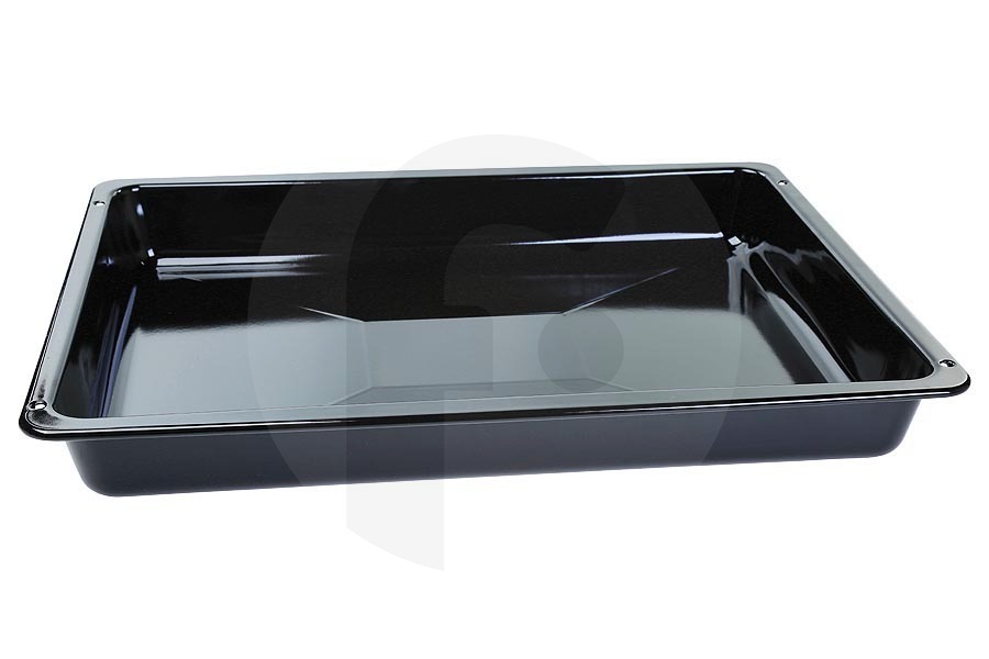 Altus Horno Beko bandeja para asar (bandeja para horno, fuente para horno, bandeja recoge grasas) esmaltada horno 219440105 apto para entre otros OIM25701X, OIM25900X