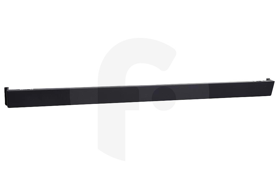 Altus Horno Beko revestimiento (panel superior, borde) negro para puerta horno 250440395 apto para entre otros BIR35500XMS, FSG62010DWNL, BIM22301X