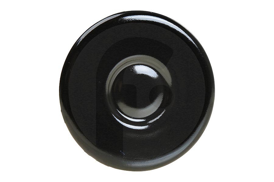 Blomberg Piano cottura & Piastra da cucina Beko copertura del bruciatore (coperchio) 55mm nero smaltata cucina 419920278 adatto a tra cui CD61120, CM51210