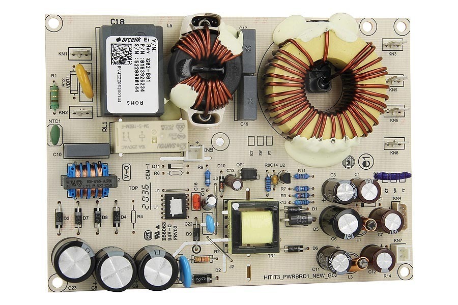 Blomberg Cocinas y placas Beko Módulo de alimentación derecho para placa de cocción 163926234 apto para entre otros HII64520HT, FSM89301GXS, FSE70GW
