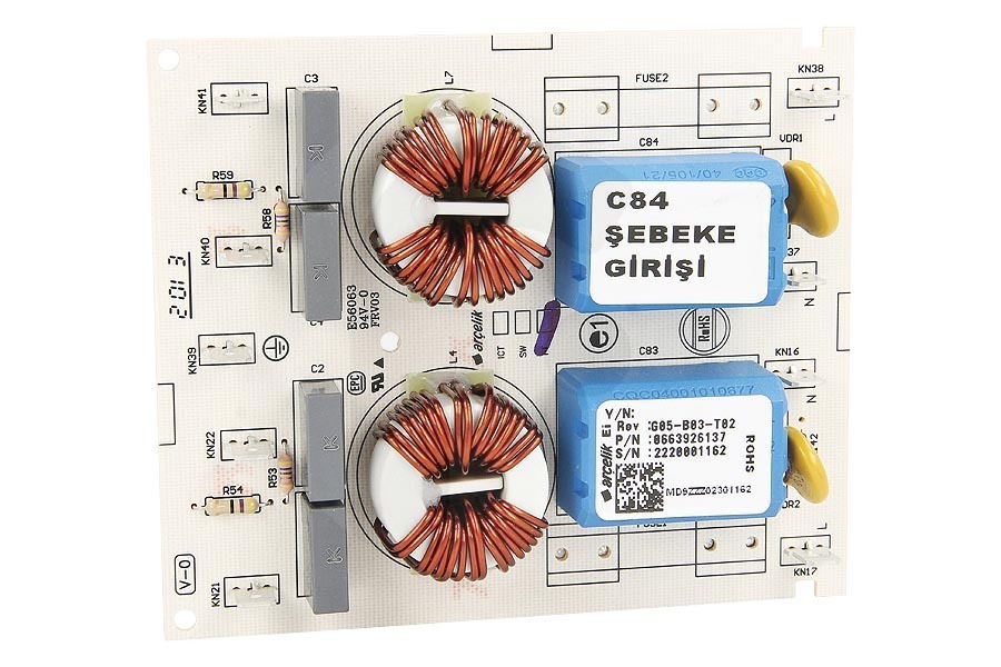 Blomberg Piano cottura & Piastra da cucina Beko circuito stampato (modulo) piano cottura 663926137 adatto a tra cui HII63400AT, HII74400AT, HII64401AT
