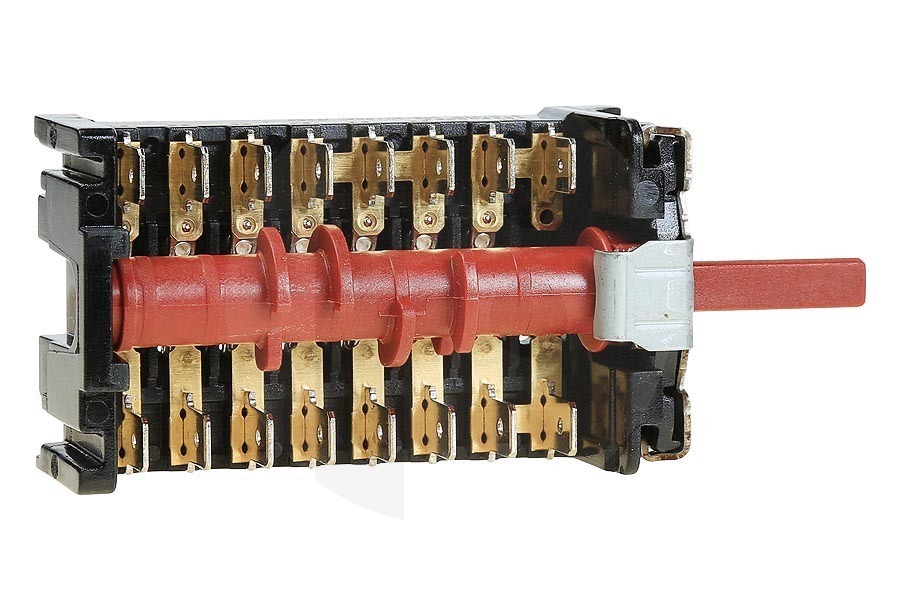 Grundig Beko interruptor selector (interruptor del horno, interruptor) 16 contactos cocina 263900054 apto para entre otros CSE62010, CSE67100